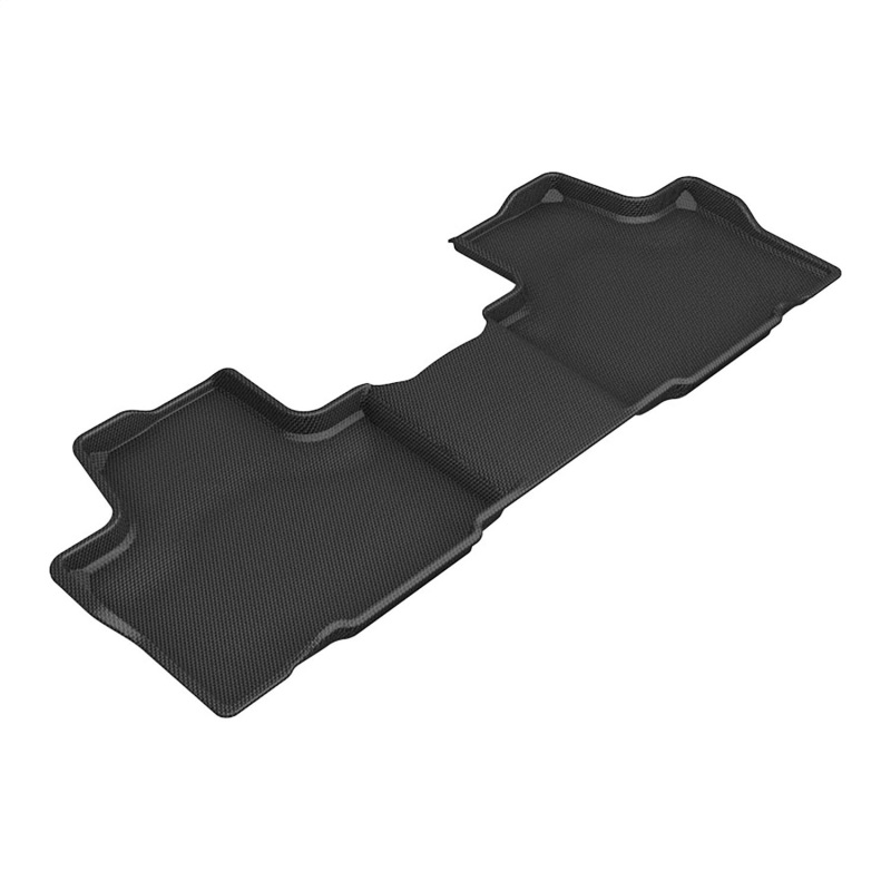 Toyota Grand Highlander Floor Mat - Rear - 3D MAXpider - Kagu - Black - `24-`26
